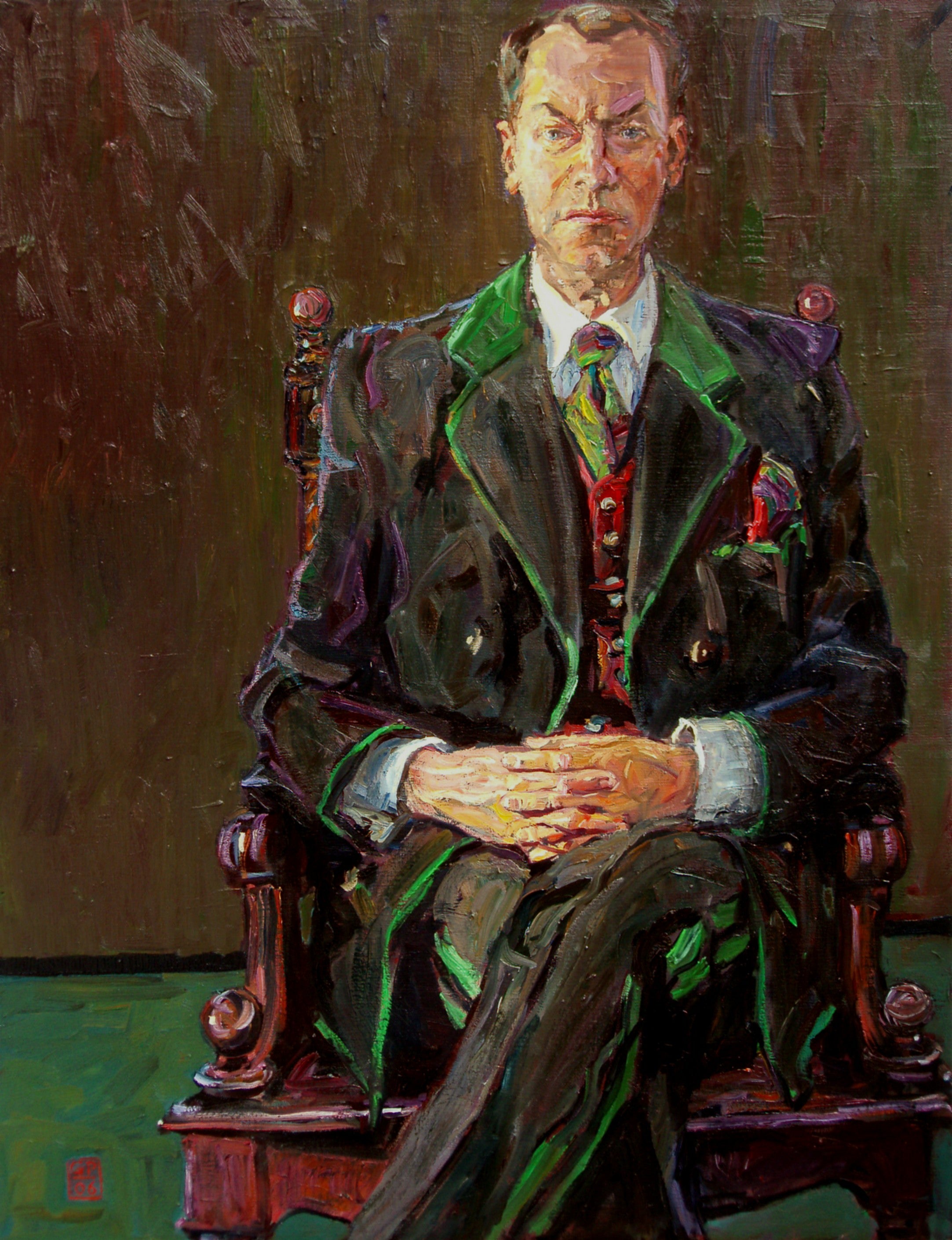 Porträt Franz Harnoncourt-Unverzagt